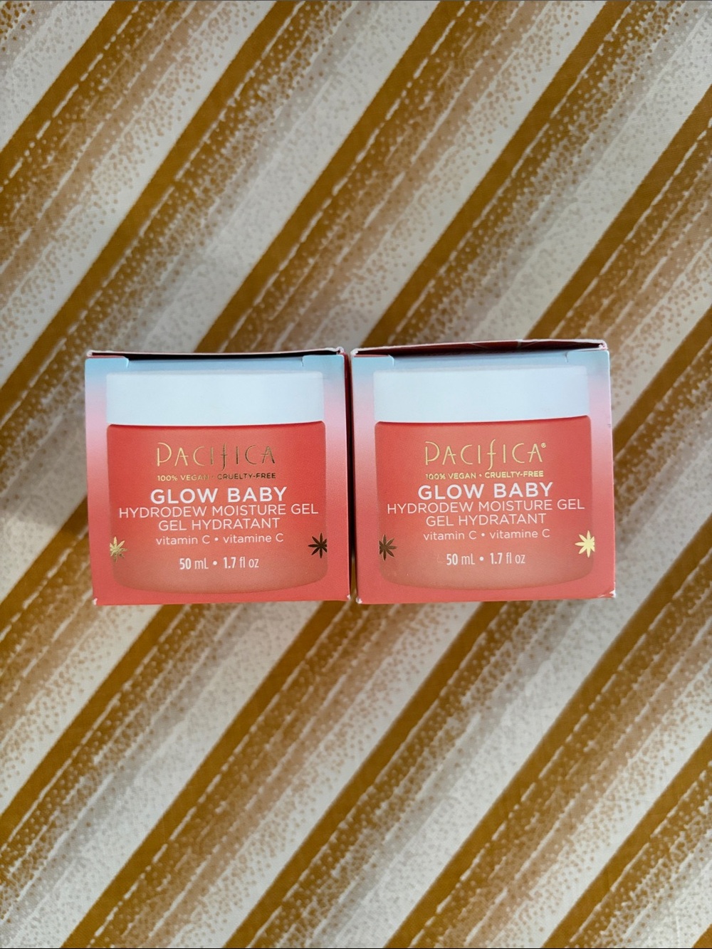 Pacifica Glow Baby Hydrodew Moisture Gel NIB x2